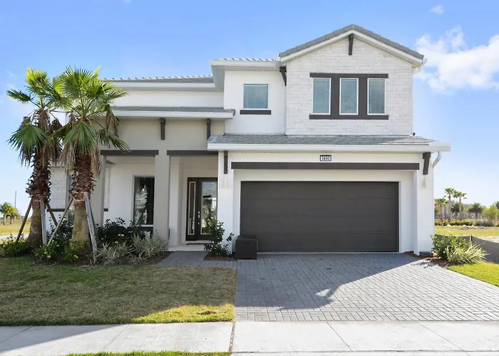 5Br 5Bath Pvt Home Bbq Pool 15Min Disney 3056Ft